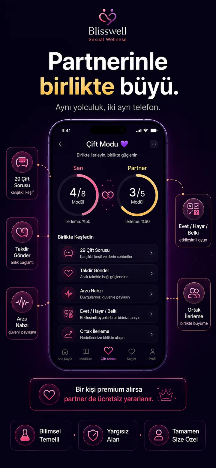 Çift Modu — partnerinle birlikte gelişin